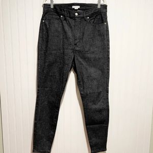 Good American Always Fit Good Leg Skinny JeansDeep Blue Black Denim Size 14-18